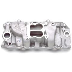 Edelbrock Performer 2-O Intake Manifold for 1965-90 Big-Block Chevy w/ Oval Port Heads