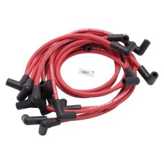 Edelbrock Spark Plug Wire Set 50 Ohm Resistance Red Chevrolet Small Block V8 1974-1988
