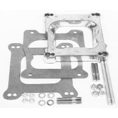 Edelbrock Quadrajet-to-Square Bore Manifold Carburetor Adapter