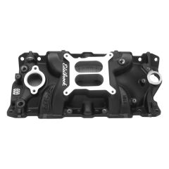 Edelbrock Performer EPS Intake Manifold for 1955-1986 Small Block Chevy Black Finish