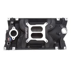 Edelbrock Performer EPS Vortec Intake Manifold for Small Block Chevy Black Finish
