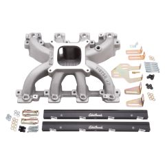 Edelbrock Intake Manifold/ Fuel Rail Kit Victor Jr. EFI GM LS1 Engine