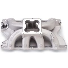 Edelbrock Intake Manifold Victor Satin For 4500 Series Carburetor 429/460