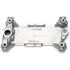 Edelbrock Intake Manifold Valley Base Plate Victor 18-Degree Small Block Chevy