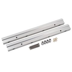 Edelbrock Clear Anodized Finish Fuel Rail Kit For Edelbrock LS-R Intake Manifold