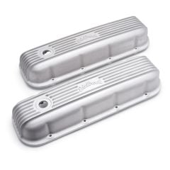 Edelbrock Classic Series Valve Cover Satin Pair for Big Block V8 Chevy 1965+