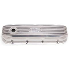 Edelbrock Classic Series Valve Cover Polished Pair for Big Block V8 Chevy 1965+