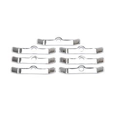Edelbrock 5” Long Chrome Valve Cover Hold-Down Tab Kit for Big Block Chevy Qty 7
