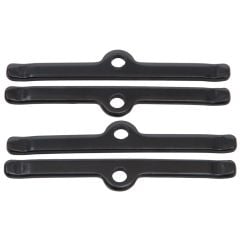 Edelbrock Valve Cover Hold-Down Tab Kit 5" Long Black Small Block Chevrolet
