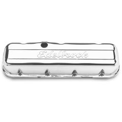 Edelbrock Valve Covers Chrome Signature Series Chevrolet 396-502 V8 1965-Later