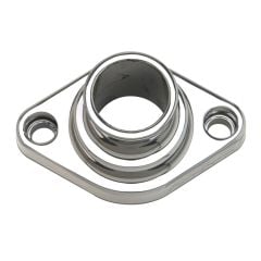 Edelbrock Straight Polished Aluminum Water Neck Chevy 4.3L V6/V8