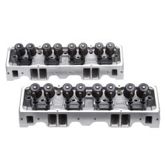 Edelbrock Cylinder Head E-Street 70CC Pair Small Block Chevy