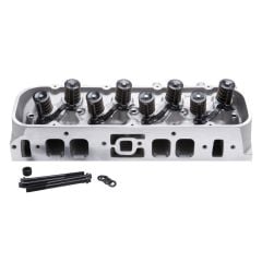 Edelbrock Performer RPM High Compression Big Block Chevy Oval Port Cylinder Head Complete For Hydraulic Flat Tappet Springs