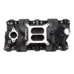 Edelbrock Performer RPM Small Block Chevrolet Black Intake Manifold
