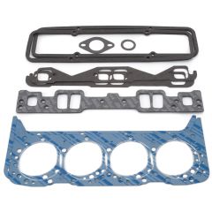 Edelbrock Engine Gasket Set Head/Intake/Exhaust/Valve Cover Small Block Chevrolet E-Tec Pre-1987