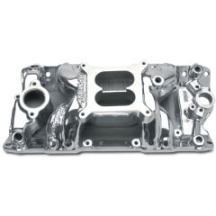 Edelbrock Performer RPM AIR-Gap Small Block Chevrolet Polished Intake Manifold