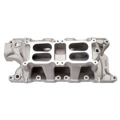 Edelbrock Intake Manifold RPM Air-Gap Dual Quad Satin 260/289/302