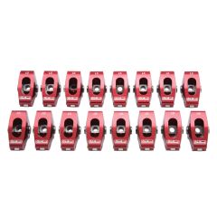 Edelbrock Red Roller Rockers for Small Block Chevrolet 3/8 stud 1.5:1 Wide body Qty 16