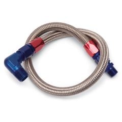 Edelbrock Fuel Line Kit Stainless Steel Braided -8AN 27" Big Block Chevrolet