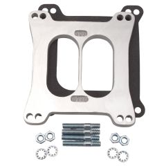 Edelbrock Carburetor Spacer Divided Center 1/2" Thick For 2-Plane Manifolds
