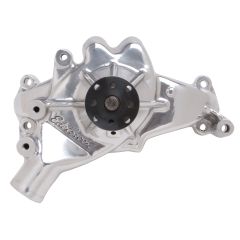 Edelbrock Victor Water Pump Standard Rotation Long Polished Big Block V8 Chevy 1969-1990