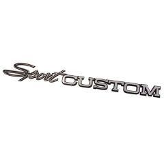 Bed Side Emblem Sport Custom F-100/ F-250 1970-1972