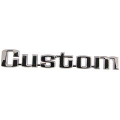 Bedside Custom Emblem Chrome Styleside F-100/ F-250/ F-350 1973-1979