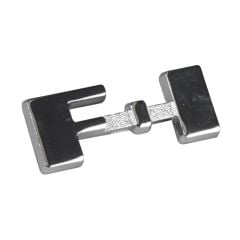 Cab Side Emblem 'F1' With Fasteners Chrome-Plated F-100 1948-1950