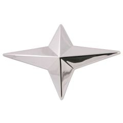 Radiator Grille Emblem 4 Point Star Chrome F-100 1954