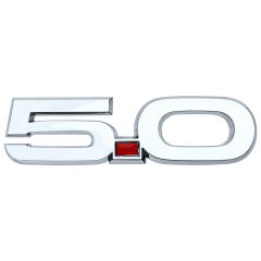 Ford Fender Emblem 5.0 OE Stick-On Driver Side Mustang GT 2015-2026