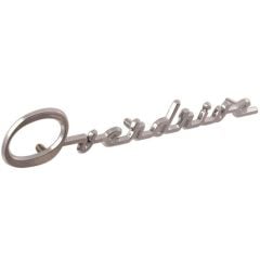 Hood Name Plate With Fasteners Overdrive F-100 1953-1956