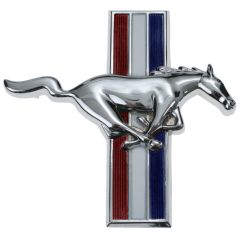Fender Emblem Running Horse Pin-On Passenger Side Mustang 1965-1968