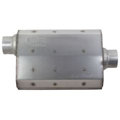 Hooker Muffler Aero Chamber 2-1/4" Offset In/Center Out