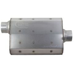 Hooker Muffler Aero Chamber 2-1/2" Offset In/Center Out