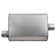 Hooker Muffler Maximum Flow 2-1/2" Offset In/Center Out