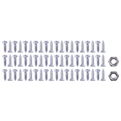 Mustang 68-70 Fd Seat Trim(62) Hardware Only 1968-1970
