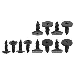 66 Weatherstrip,Windshield Pillars(12) Hardware Only 1966 Mustang