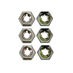 67/8 Rear Bmpr. Guard Pads(6) Hardware Only Mustang 1967-1968