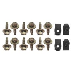 Mustang 71-73 Headlamp Sppt Brackets (24) Hardware Only 1971-1973