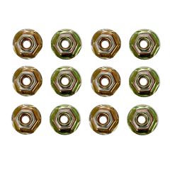 Mustang 71-72 Rear Bumper Guard Pads (12) Hardware Only 1971-1972