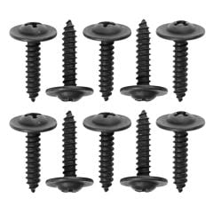 65-7 Carpet To Floor Without Console (10) Hardware Only Mustang 1965-1973