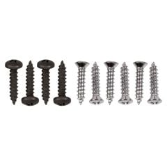 67 Fastback Upper Front 1/4 Trim Panels(10) Hardware Only 1967 Mustang