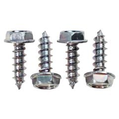 65 Heater Delete Plate (4) Hardware Only 1965 Mustang