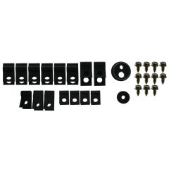 AMK Products Disc Brake Line Clips/Screws/Grommets Correct Hardware Kit Mustang 1971-1973