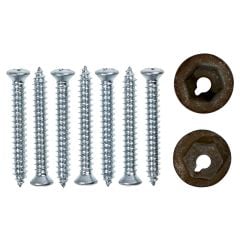 AMK Products Dash Pad and Molding Hardware Kit 1968 Mustang