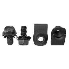 67/8 Fd Seat Trap Door Prop(4) Hardware Only Mustang 1967-1968