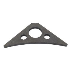 Fishbone Offroad Gusset 3-Hole Bare Steel