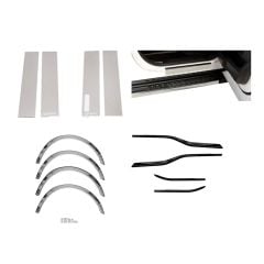 PUTCO Exterior Trim Kit Stainless Steel SuperCrew Cab With Keypad F-150 2015-2017