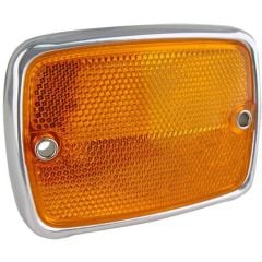 Front Fender Reflector Amber Pair F-100/F-250/F-350 1973-1975