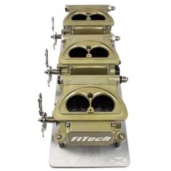 FiTech Go EFI 3X2 Self-Tuning Kit Tri Power 600HP With Classic Gold Finish
